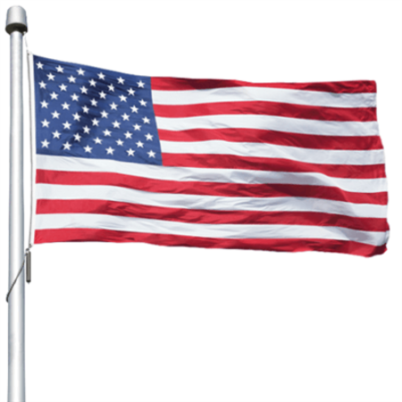 Global Flags Unlimited US Poly Max Flag 8'x12' 200026